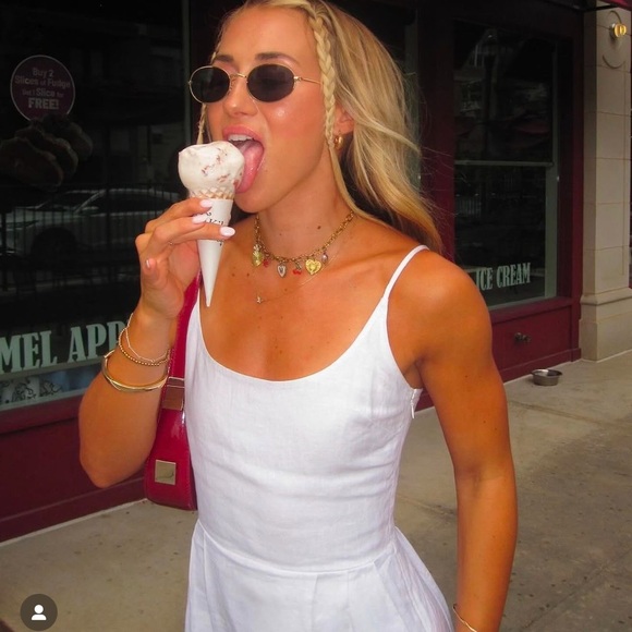 Quince 100% Linen Scoop Neck Midi Dress NEW Sz S White - Picture 5 of 6